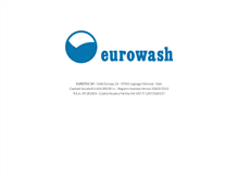Tablet Screenshot of eurowash.eurotecgroup.com